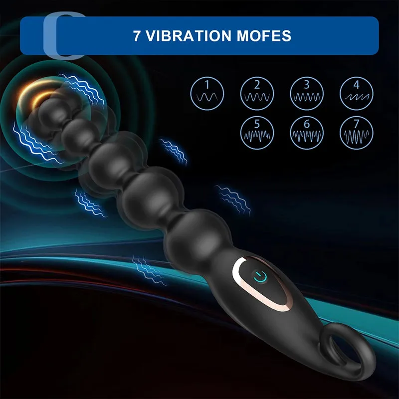 7 Vibration Modes Male Female Anal Beads