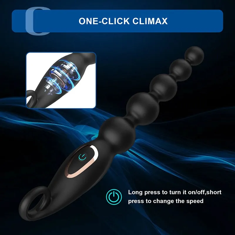 7 Vibration Modes Male Female Anal Beads