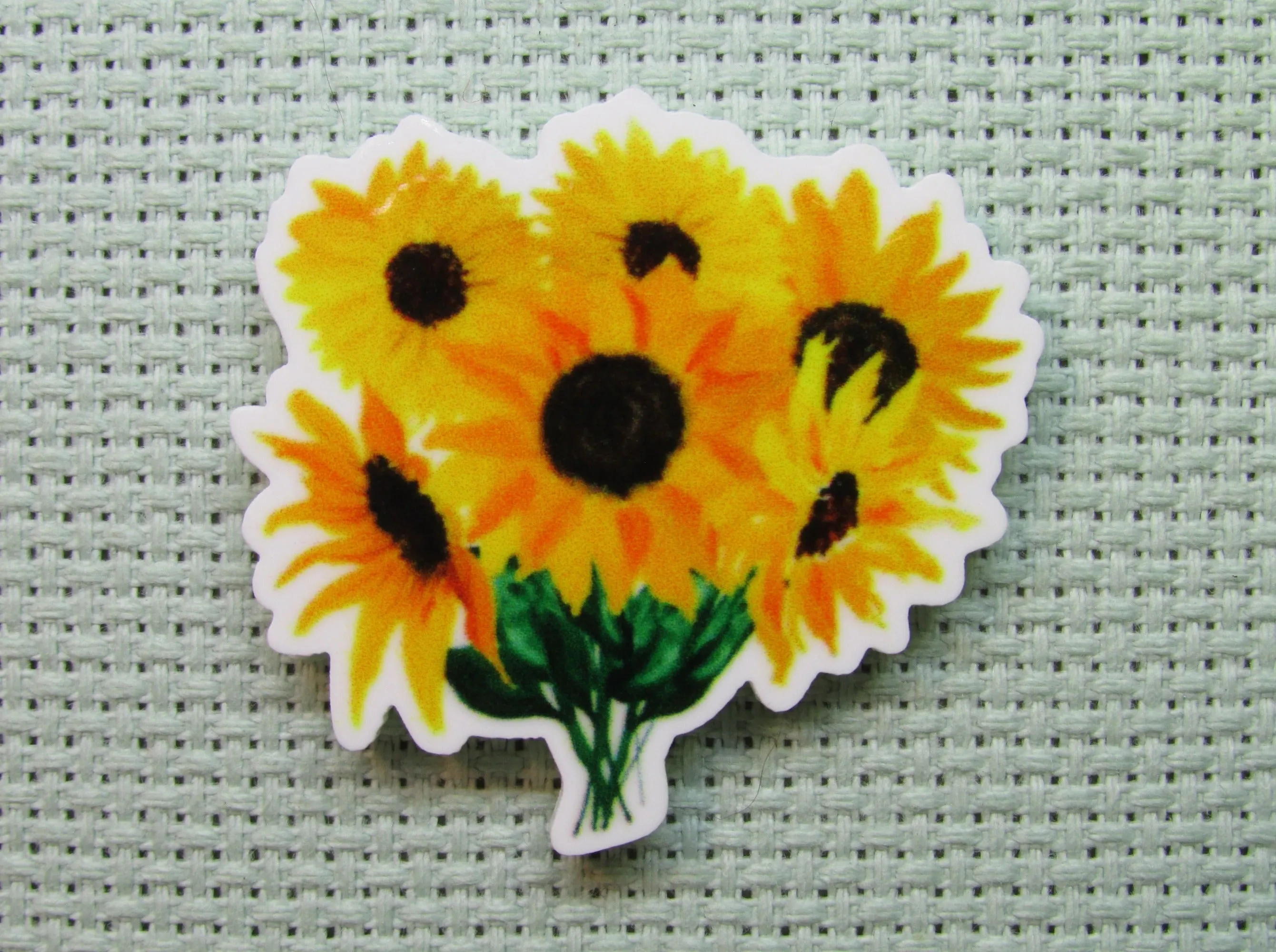 A Bunch of Sunflowers Needle Minder, Cover Minder, Magnet