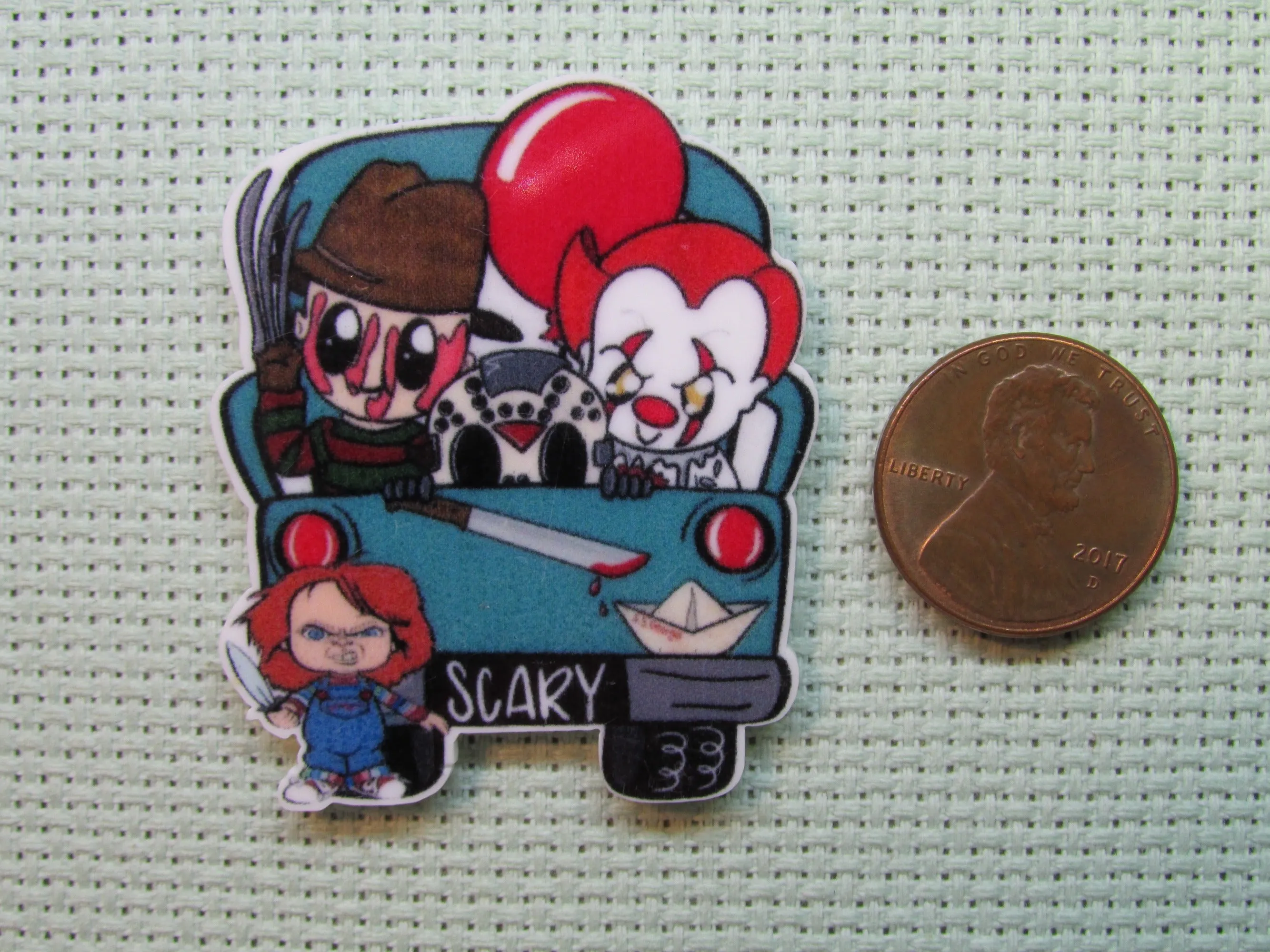 A Truck Full of Bad Boys Needle Minder, Cover Minder, Magnet