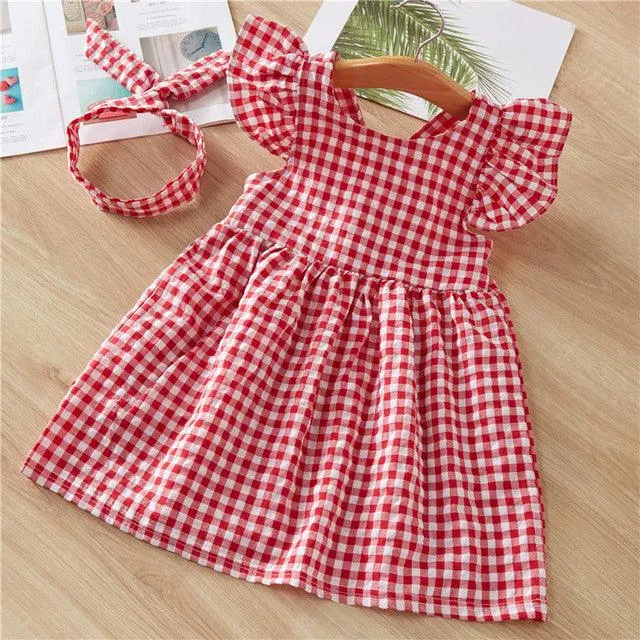 Baby Girls Dresses Summer Dresses Kids Sleeveless Cute