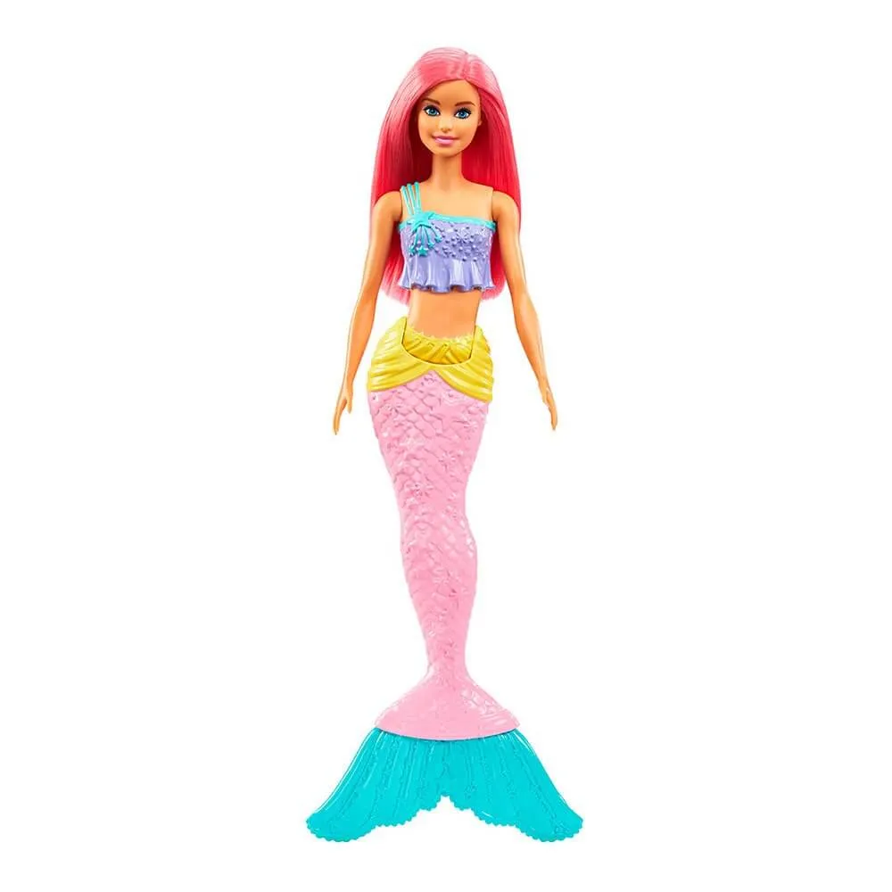 Barbie Dreamtopia Mermaid - Pink Hair and Purple top