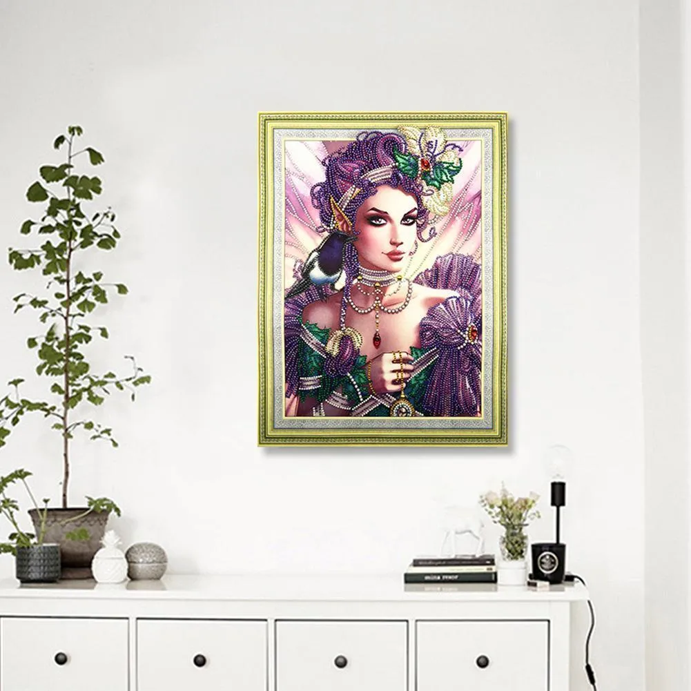 Beauty 5D DIY Special-shaped Diamond Painting