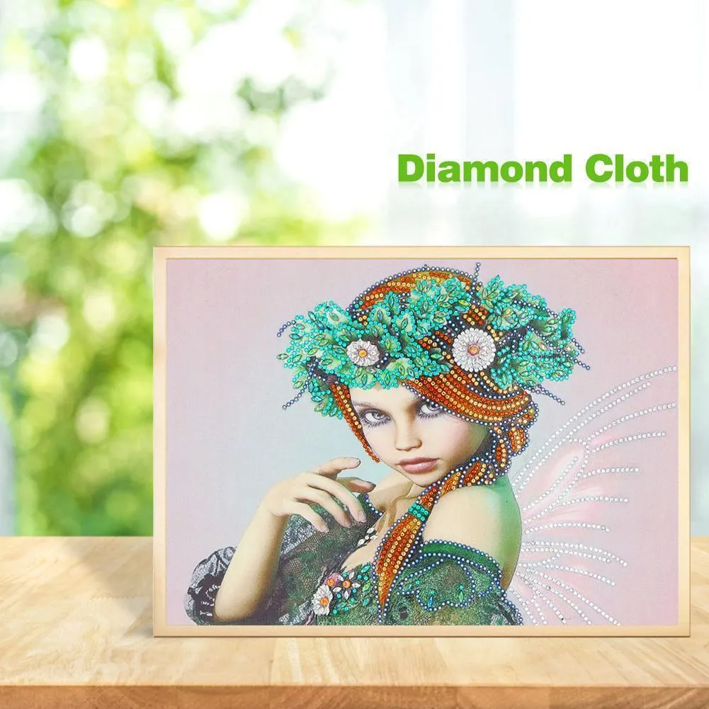 Beauty 5D DIY Special Shaped Diamond Painting