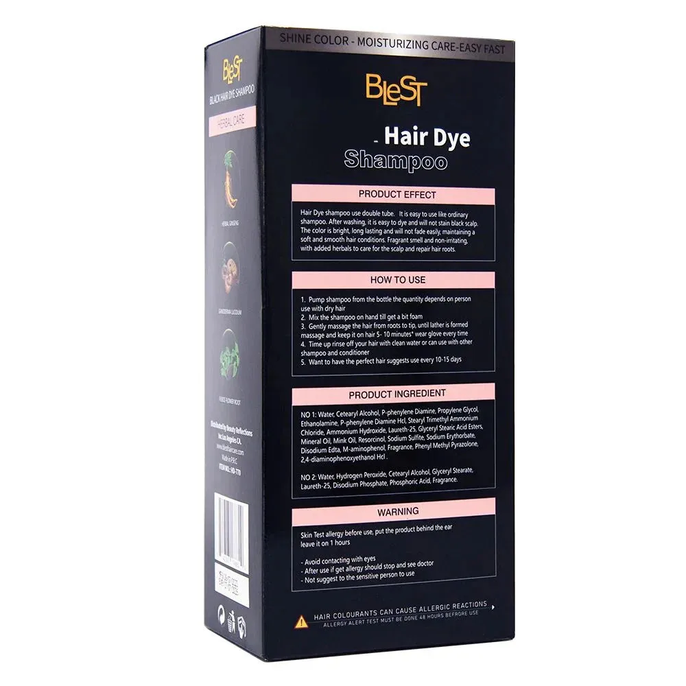 Blest Professional Hair Care - Brown Gold Hair Dye Shampoo