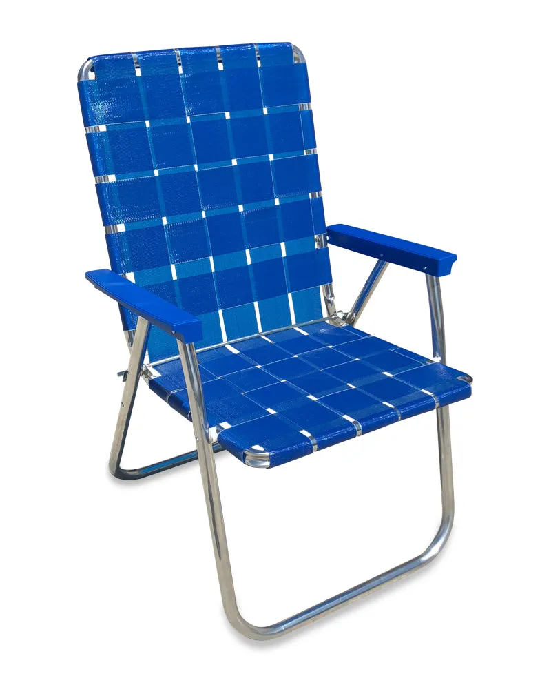 Blue Wave Classic Chair with Blue Arms