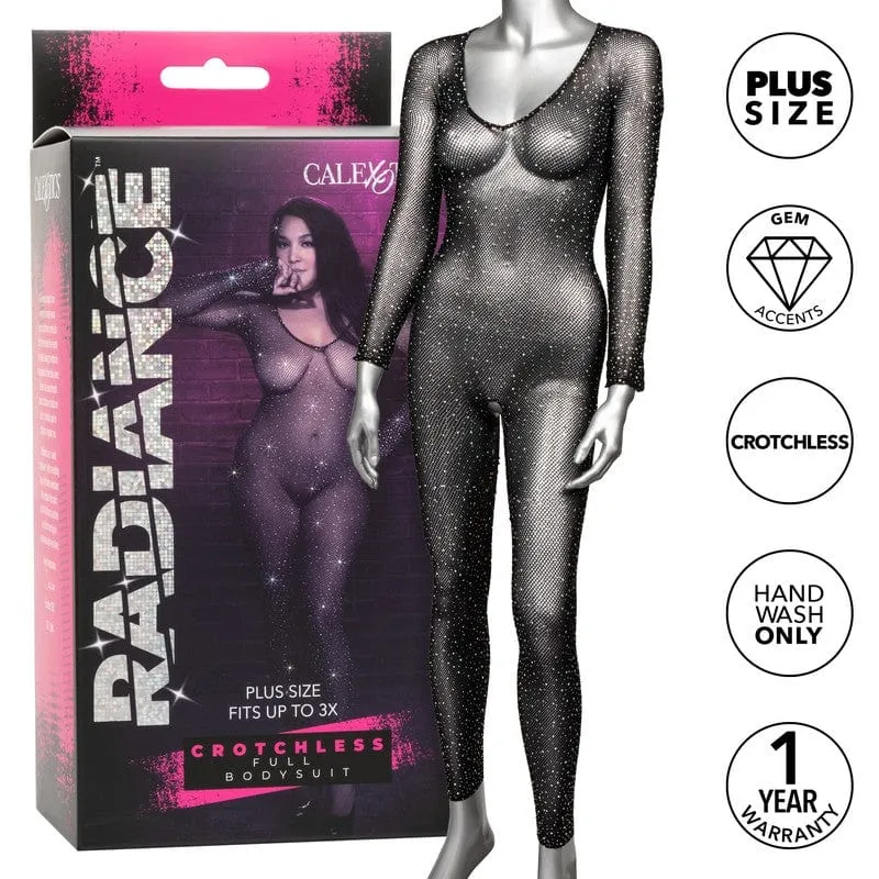 CalExotics Radiance Crotchless Full Body Suit