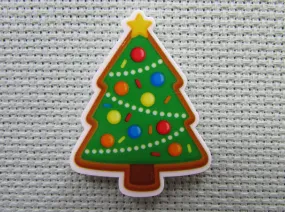 Christmas Tree Cookie Needle Minder, Cover Minder, Magnet