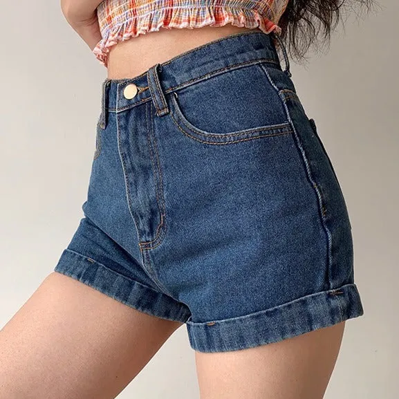 deanwangkt - Classic Retro Denim Shorts