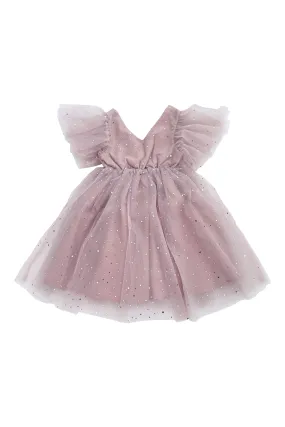 DOLLY ® STARS & MOON ⭐️ 🌙TULLE PRINCESS DRESS dusty violet