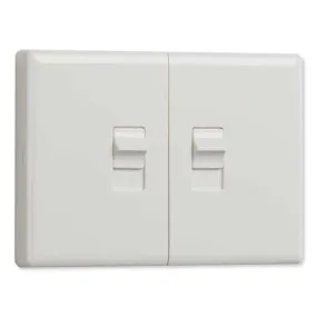 Ecolink Z-Wave Plus Wireless Motorized Dual Toggle Light Switch