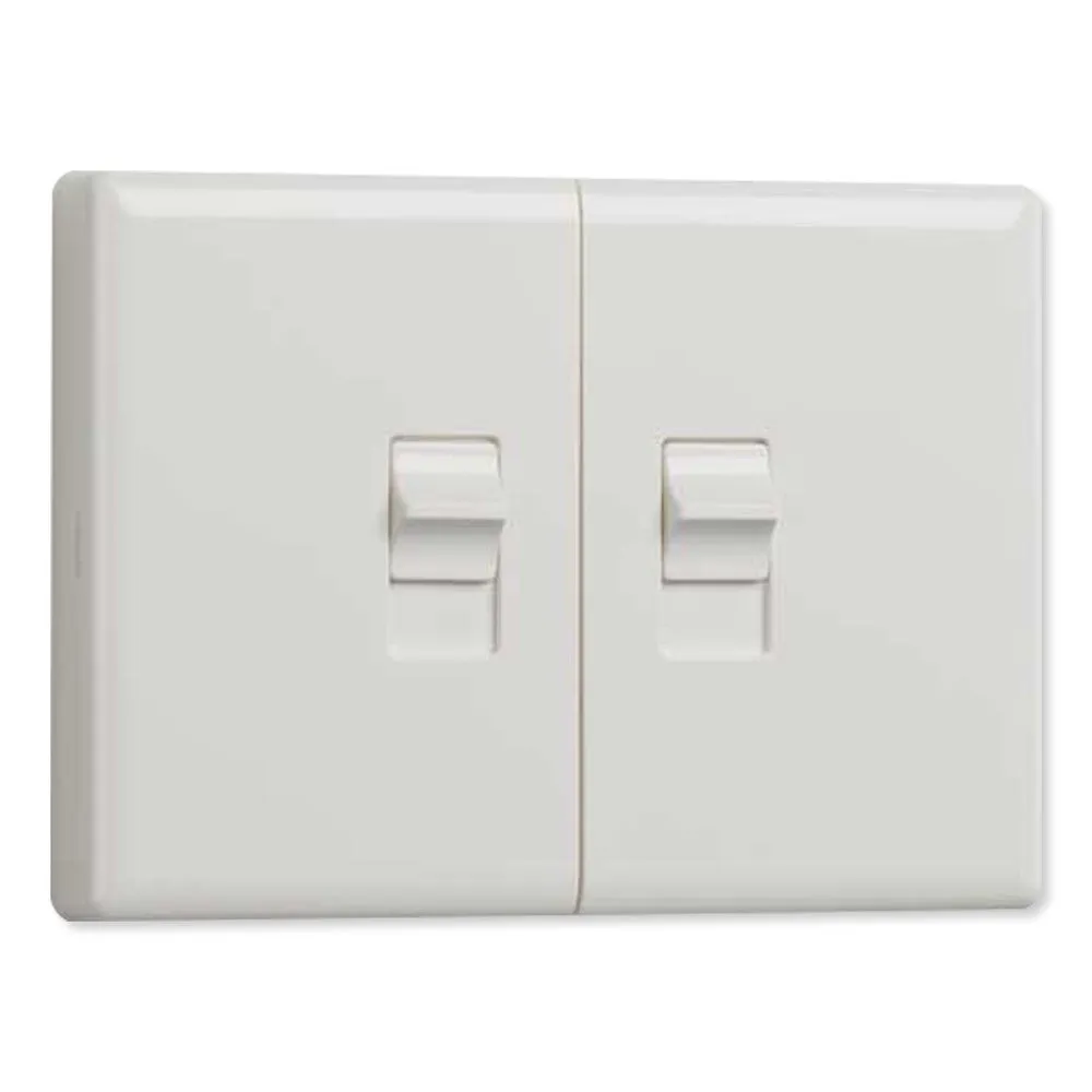 Ecolink Z-Wave Plus Wireless Motorized Dual Toggle Light Switch