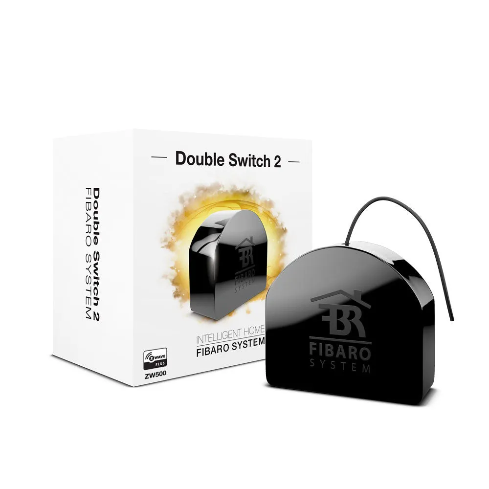 FIBARO Z-Wave Plus Double Switch 2 FGS-223 ZW5 US