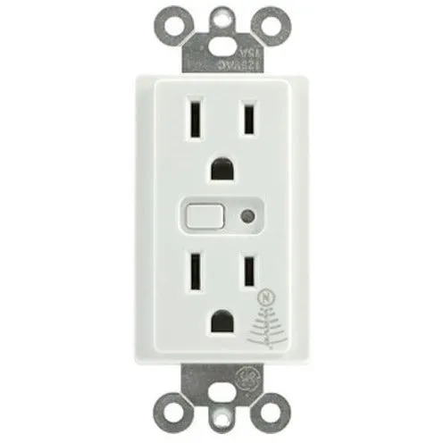 GE Z-Wave Plus Duplex Wall Receptacle, Gen5