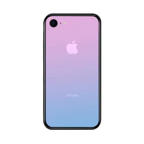 iPhone 7 /8 Case - Color Gradient Tempered Glass Back