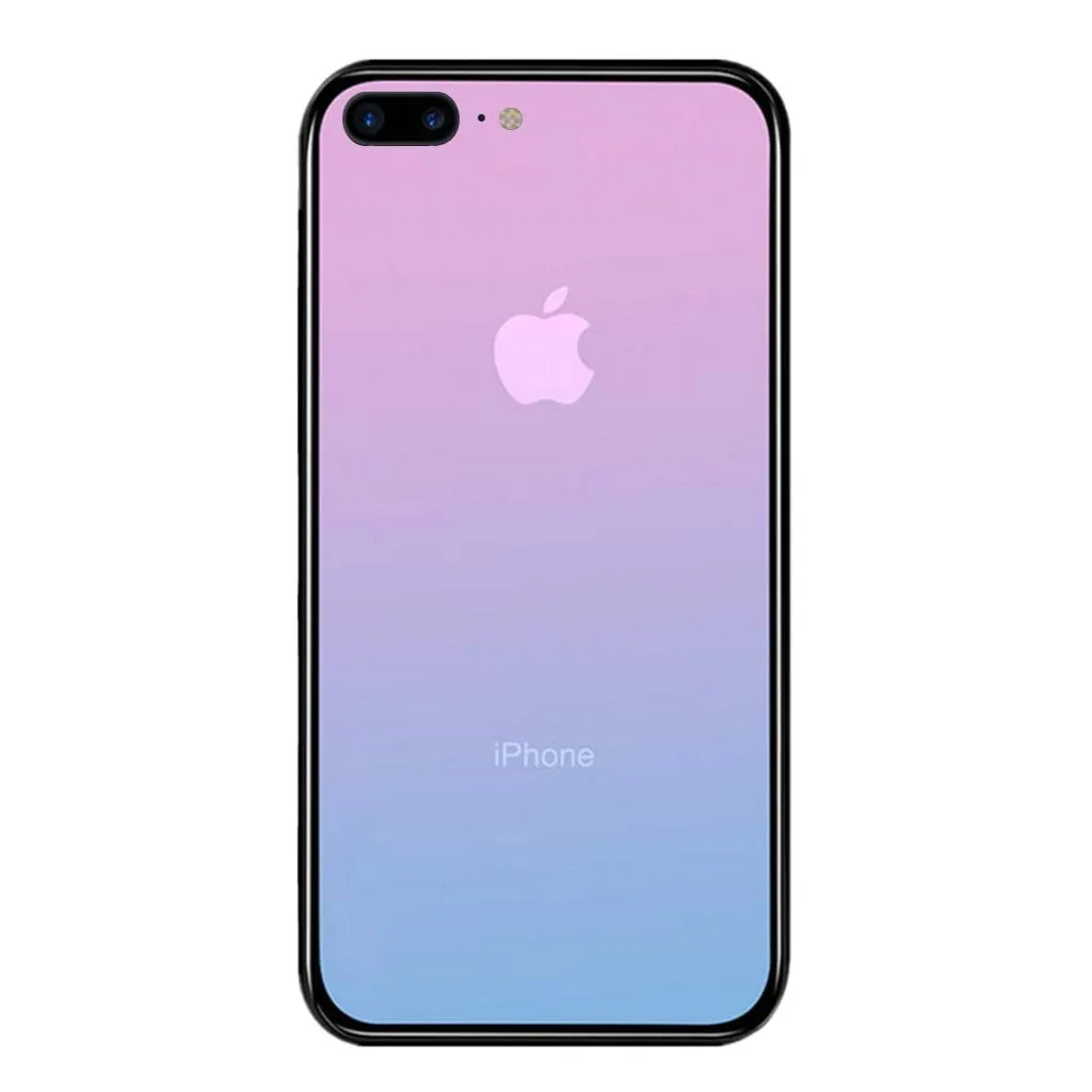 iPhone 7  /8  Case - Color Gradient Tempered Glass Back