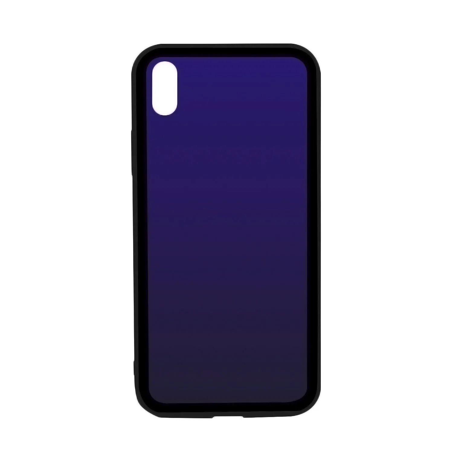 iPhone X /XS Case - Color Gradient Tempered Glass Back