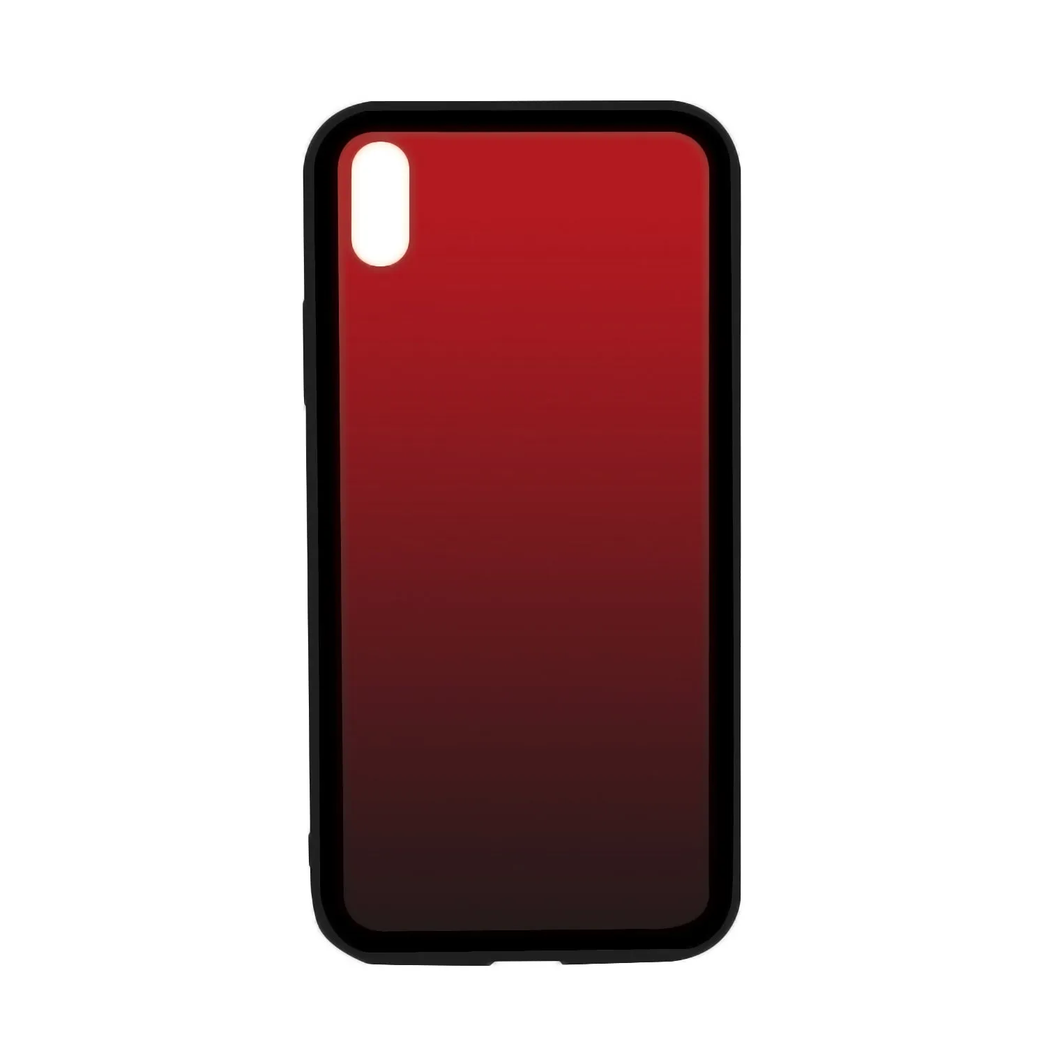 iPhone X /XS Case - Color Gradient Tempered Glass Back