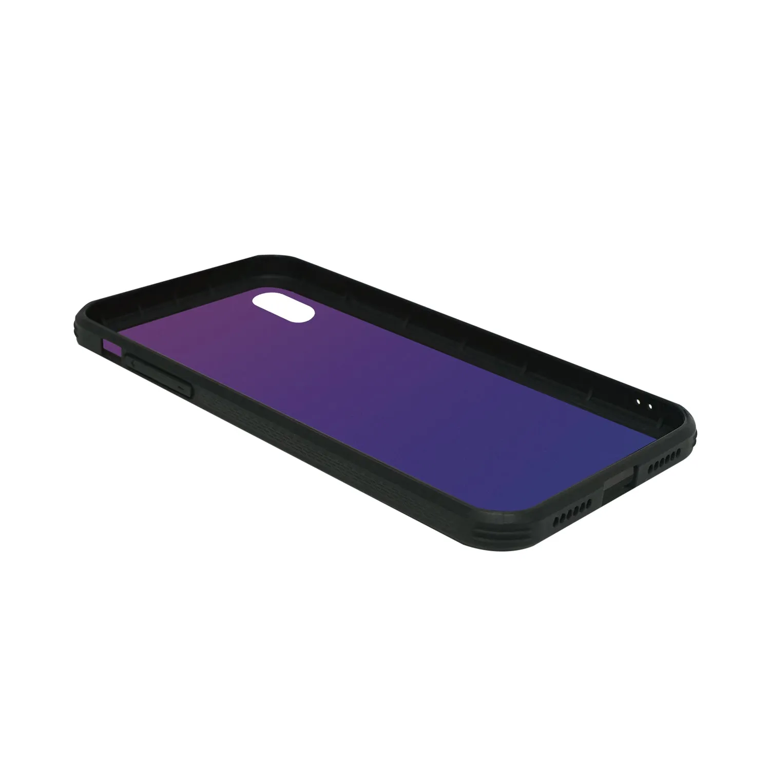 iPhone XS Max Case - Color Gradient Tempered Glass Back