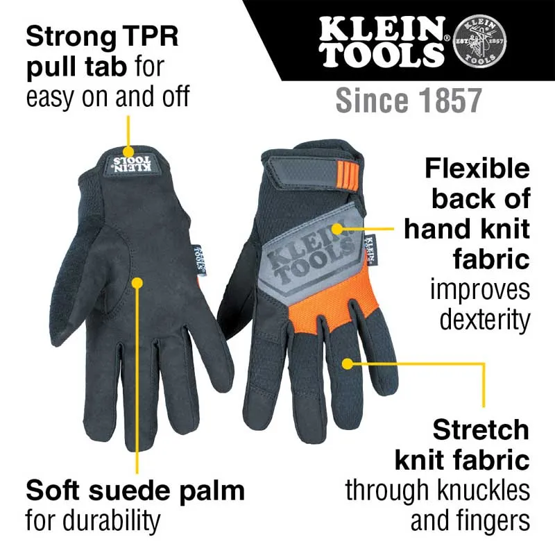 Klein Tools General Purpose Gloves, X-Large