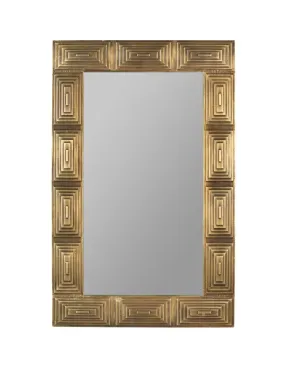 Mirror VOLAN antique brass