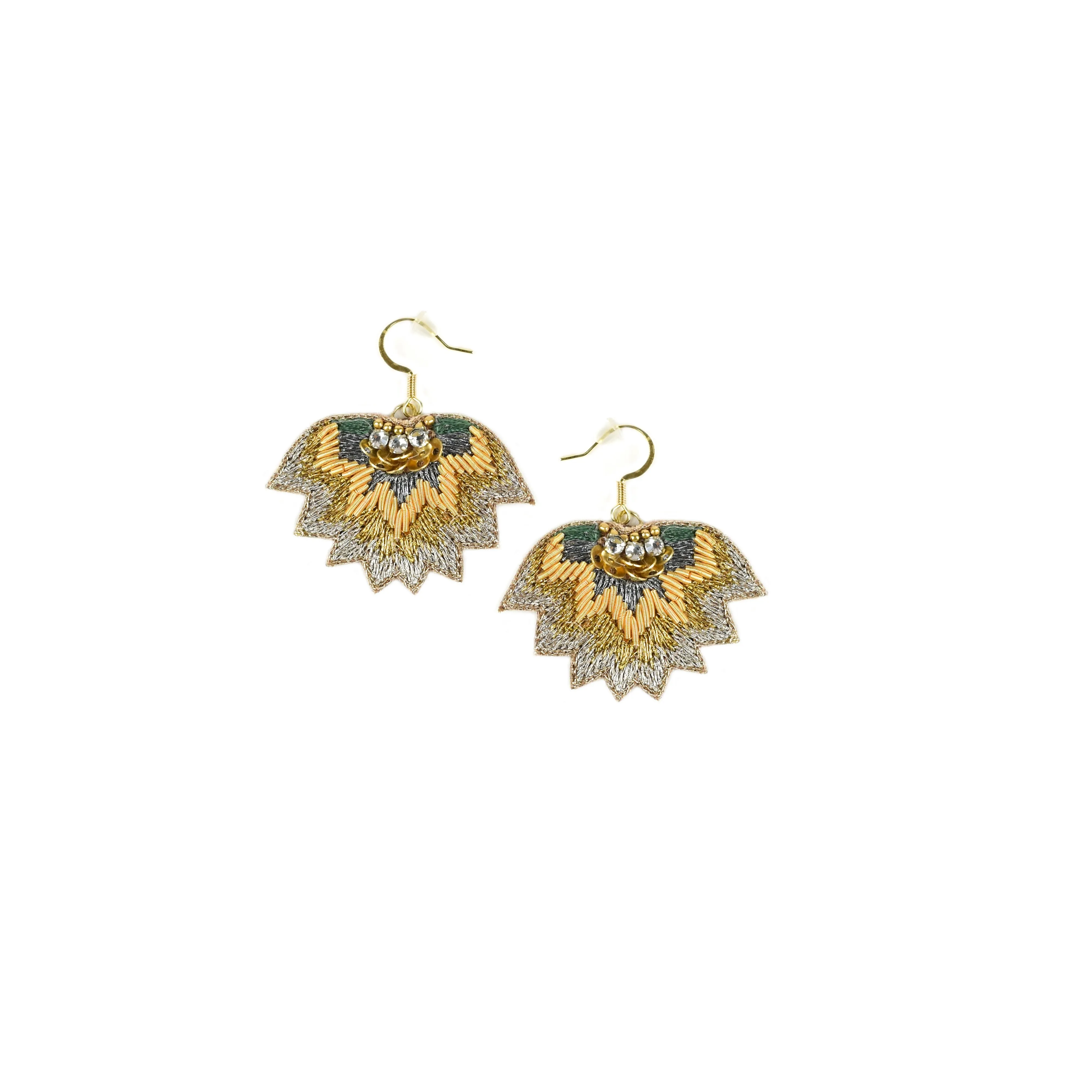 Nahua Madi Earrings - Gold