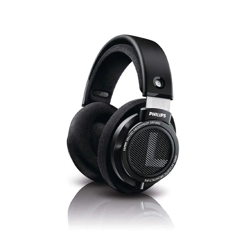 Philips SHP9500 HiFi Precision Stereo Over-Ear Headphones / SHP 9500 Cable with Mic Pack