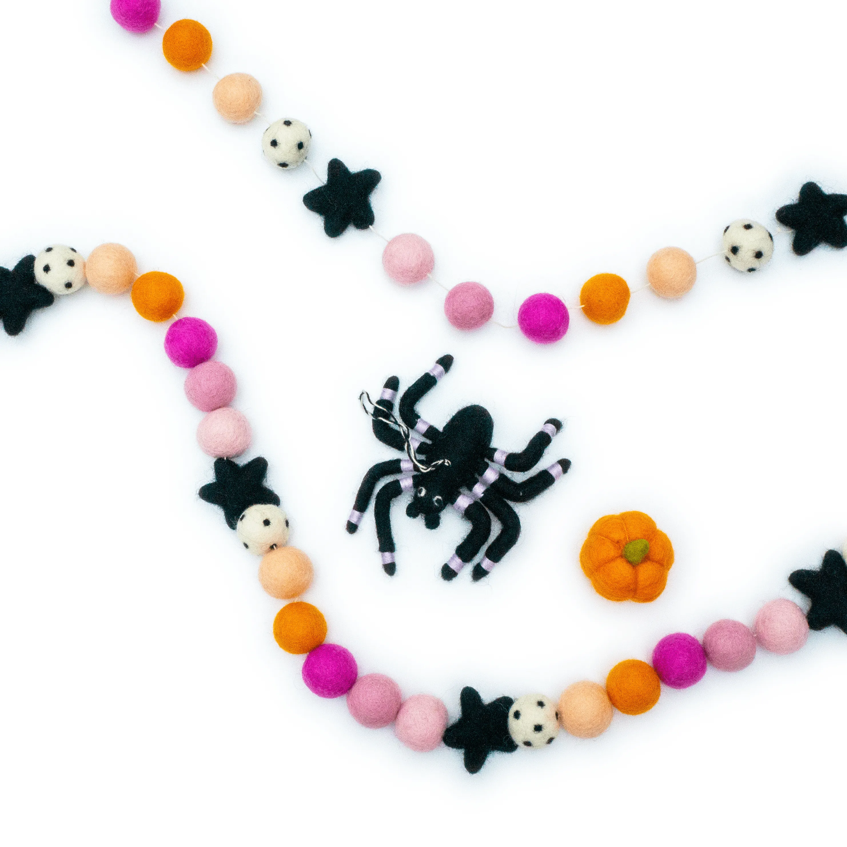 Pink & Spooky - Eco Garland