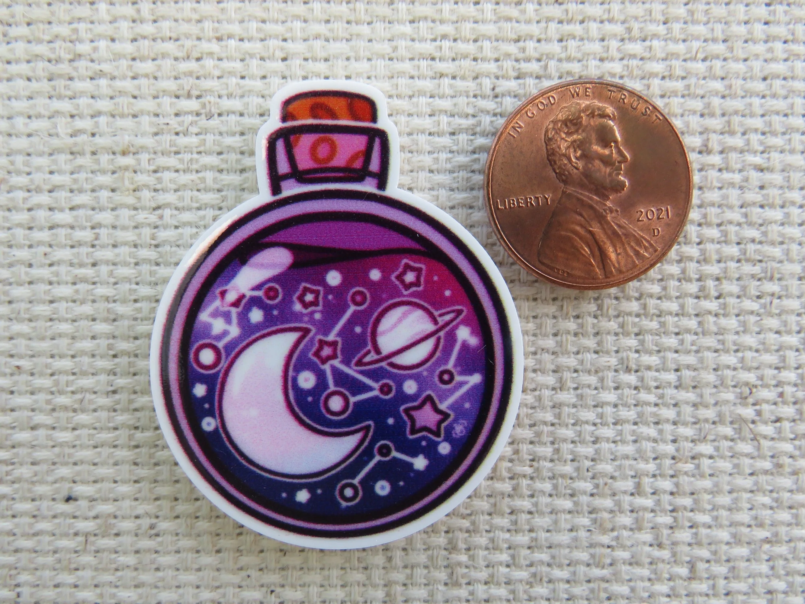 Planetary Potion Bottle Needle Minder, Cover Minder, Magnet