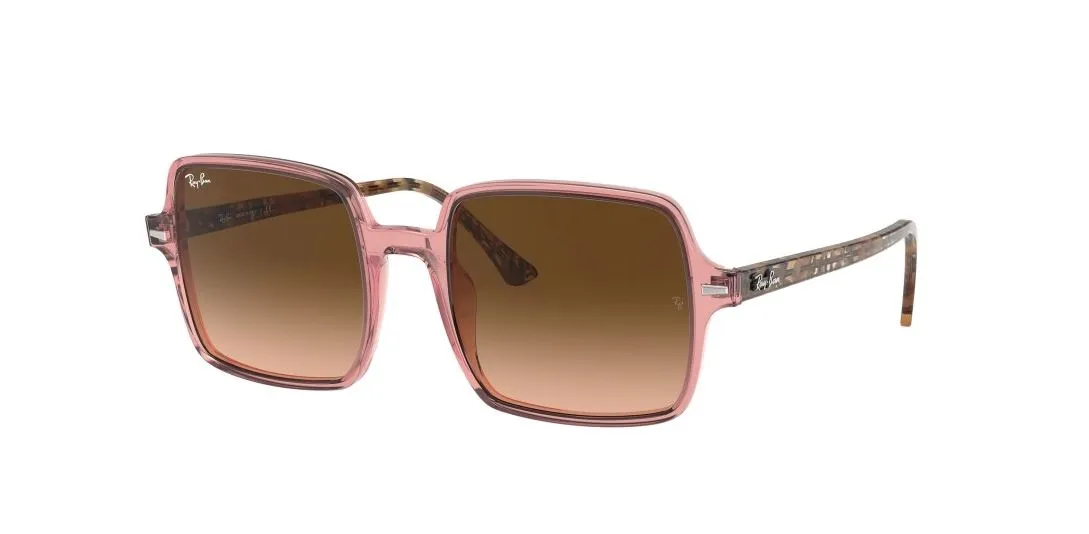 Ray-Ban Square II Non-Polarized Sunglasses - Pink