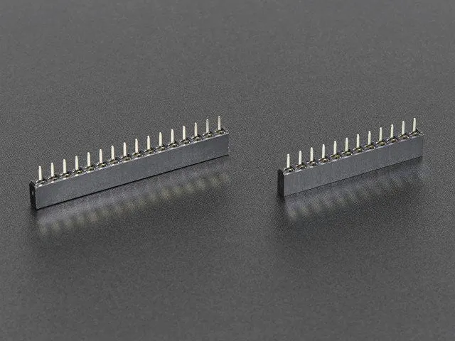 Short Feather Headers Kit - 12-pin and 16-pin Female Header Set