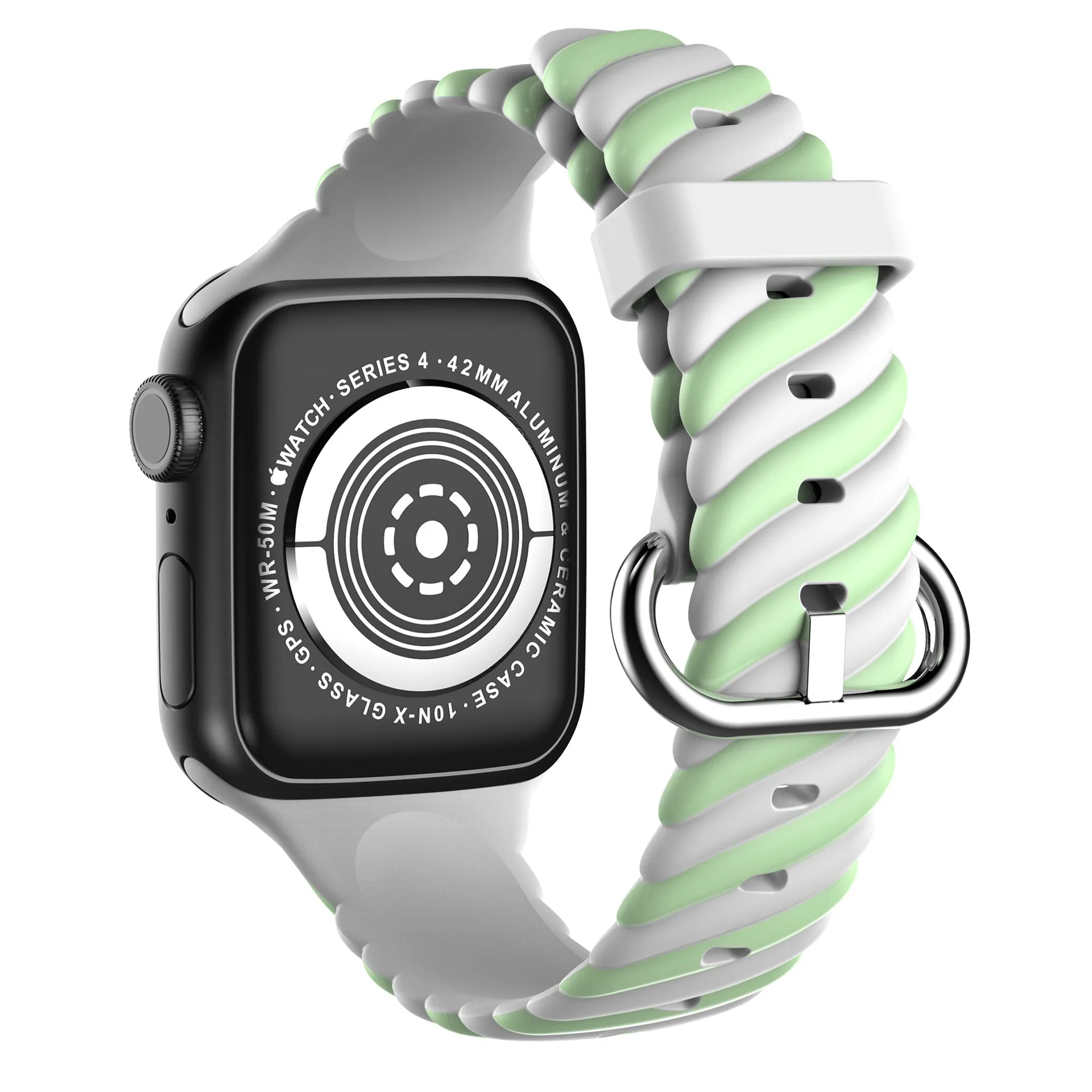 Soft Silicone Band for Apple Watch 38/40/41mm & 42/44/45mm