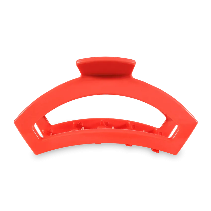 Teleties - Open Coral Large Clip