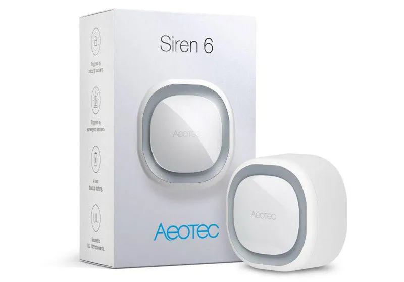 Z-Wave Plus Aeotec Siren 6