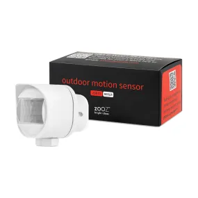 Zooz 800 Series Z-Wave Long Range Outdoor Motion Sensor ZSE70 800LR | Motion, Temp, Lux